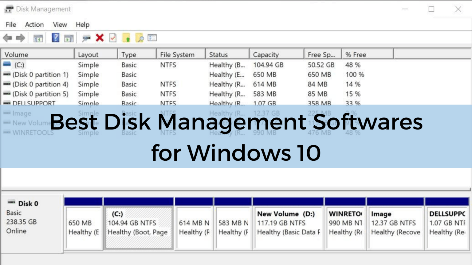 Best Disk Management Tools For Windows 11 10