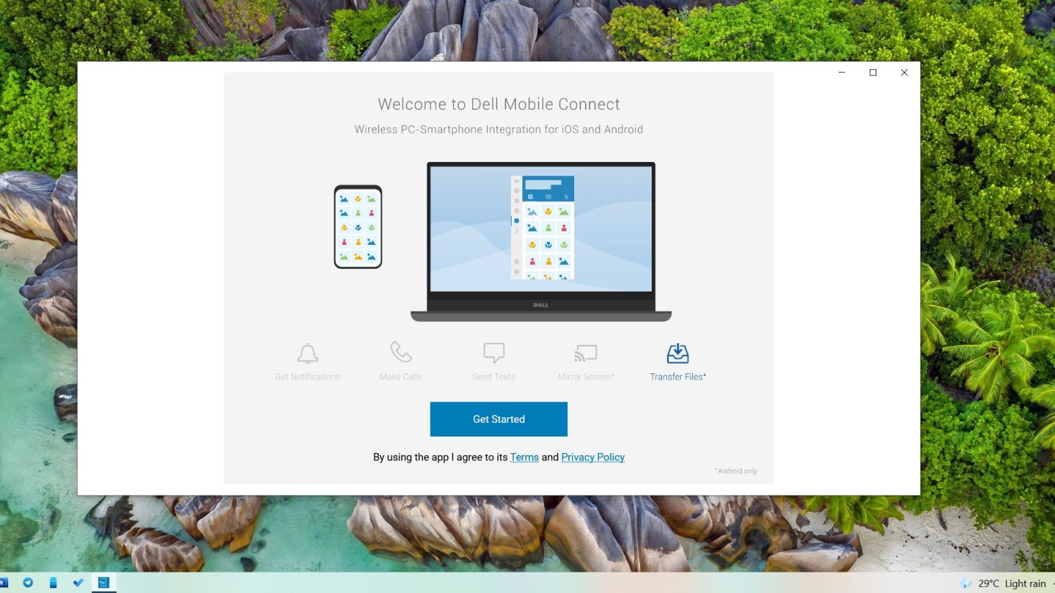 Install Dell Mobile Connect App Windows 11/10 Computer