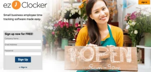 eZCloker Time Tracking App