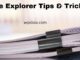 File Explorer Tips and Tricks