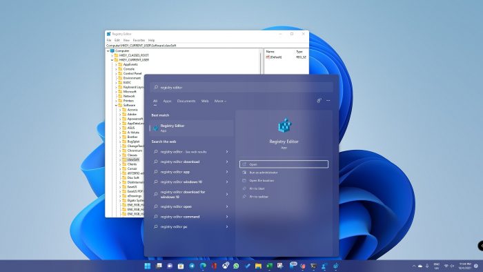 How to Open the Registry Editor in Windows 11/10