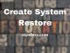 Create System Restore Point