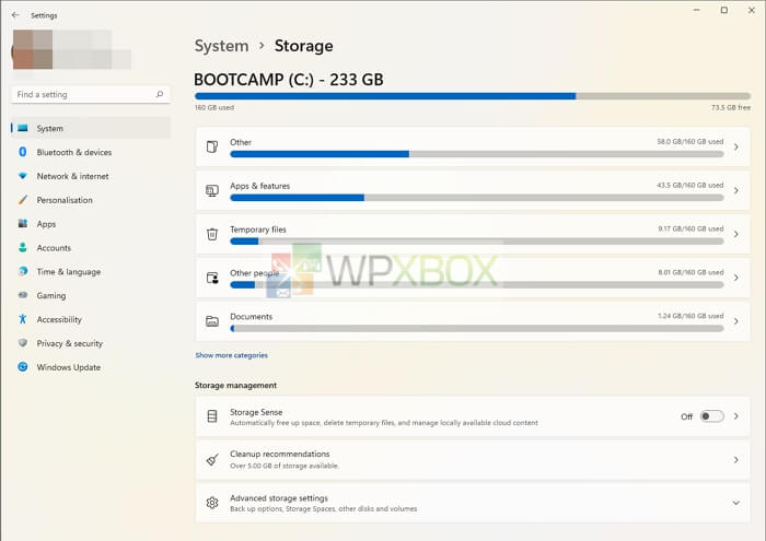 Storage Options in Windows