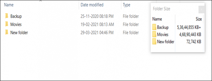 How to Show Folder Size in File Explorer (Windows 11/10)
