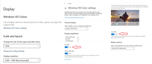 how to turn on hdr windows 10