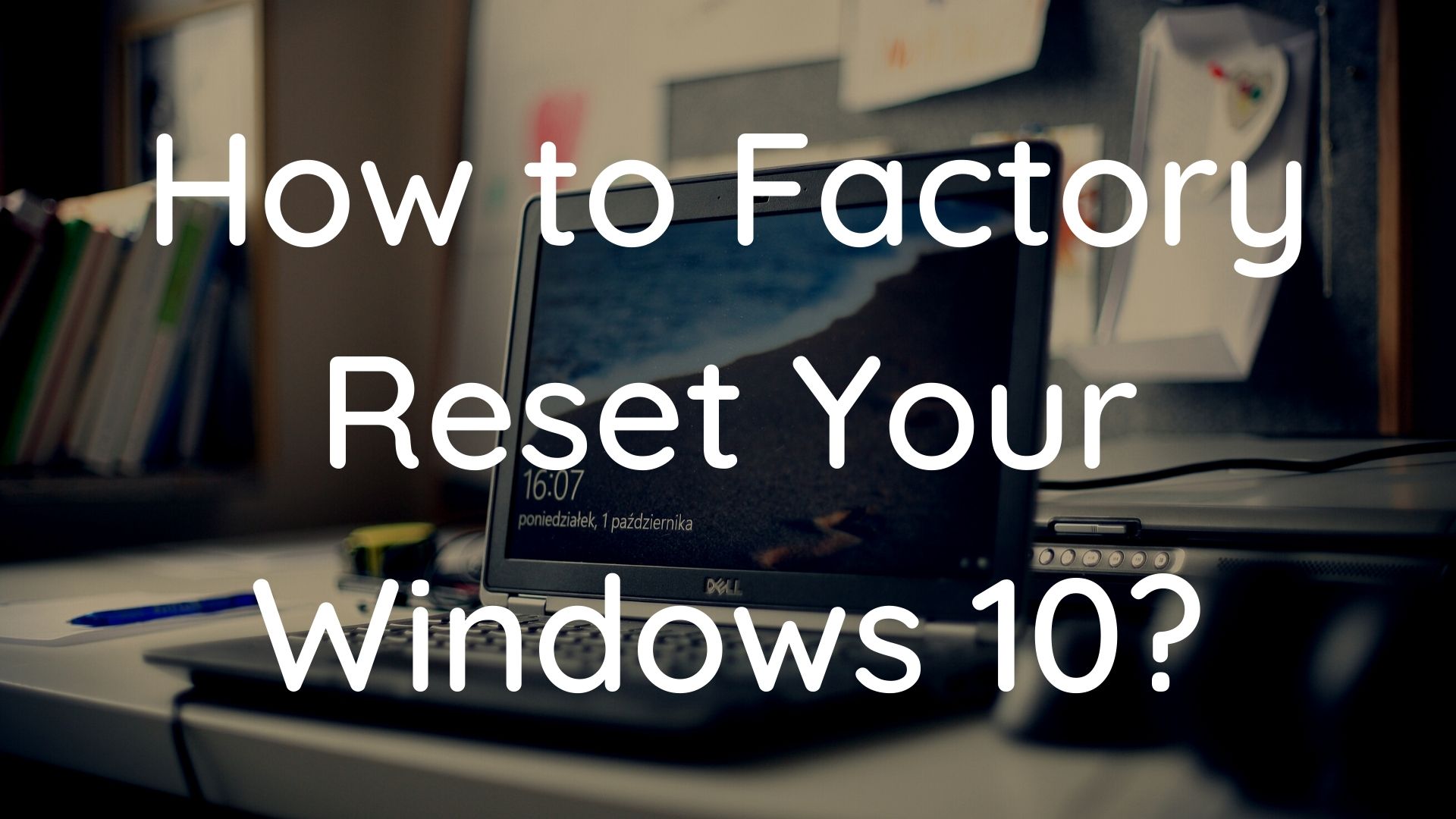 how to factory reset a computer