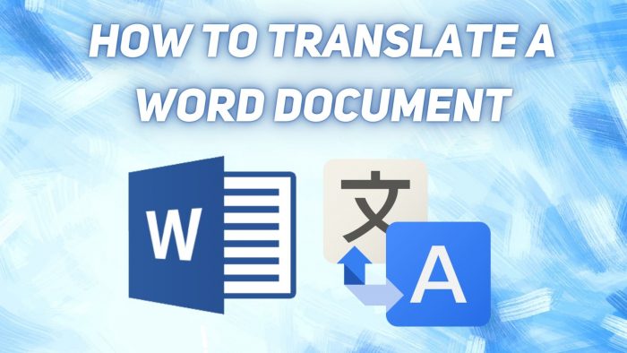 How to Translate a Word Document