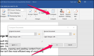 How To Combine Or Merge Microsoft Word Documents