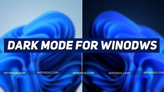 How to Enable Dark Mode in Windows 11/10
