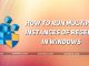 Run Multiple Instances of Regedit in Windows