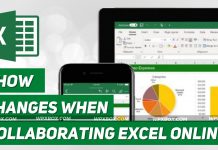 Show Changes When Collaborating in Excel for the Web
