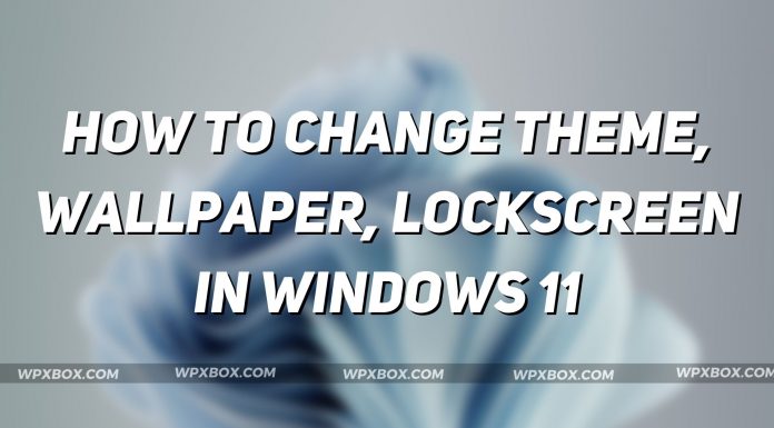 change theme wallpaper lockscreen Windows