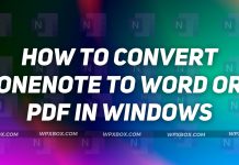 How to Convert OneNote to Word or PDF in Windows