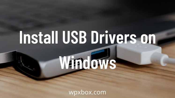 download usb driver for windows 10 pro