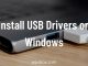 download install usb driver windows
