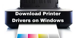 Download Printer Drivers on Windows