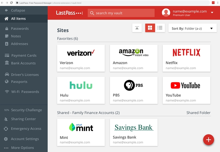 LastPass Best Free Password Managers for Windows 