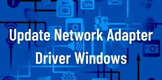 Update network adapter driver Windows