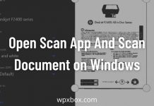 select export file format to save scan documents