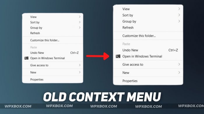 How to Get the Old Right-Click Context Menu on Windows 11