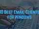 Best Email Clients for Windows