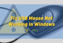 Fix USB Mouse Not Working In Windows