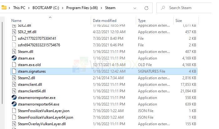 Delete Steam Files Windows