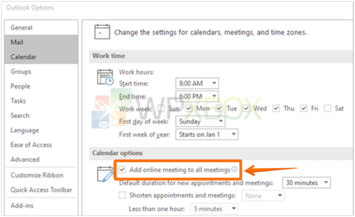 Make All Meetings Team Meetings in Outlook