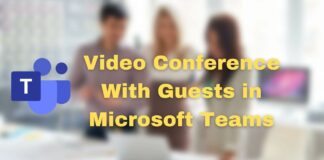 Video Conference With Guests in Microsoft Teams