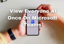 View Everyone At Once On Microsoft Teams