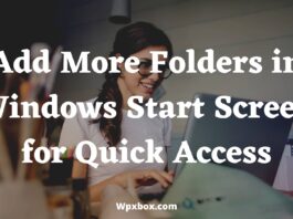 Add More Folders in Windows Start Screen for Quick Access