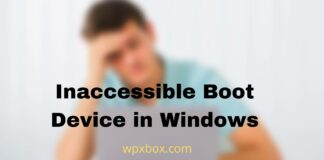 Inaccessible Boot Device in Windows