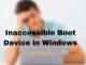 Inaccessible Boot Device in Windows