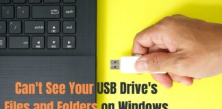 Can't See Your USB Drive's Files and Folders on Windows
