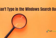 Fix: Can't Type in the Windows Search Bar