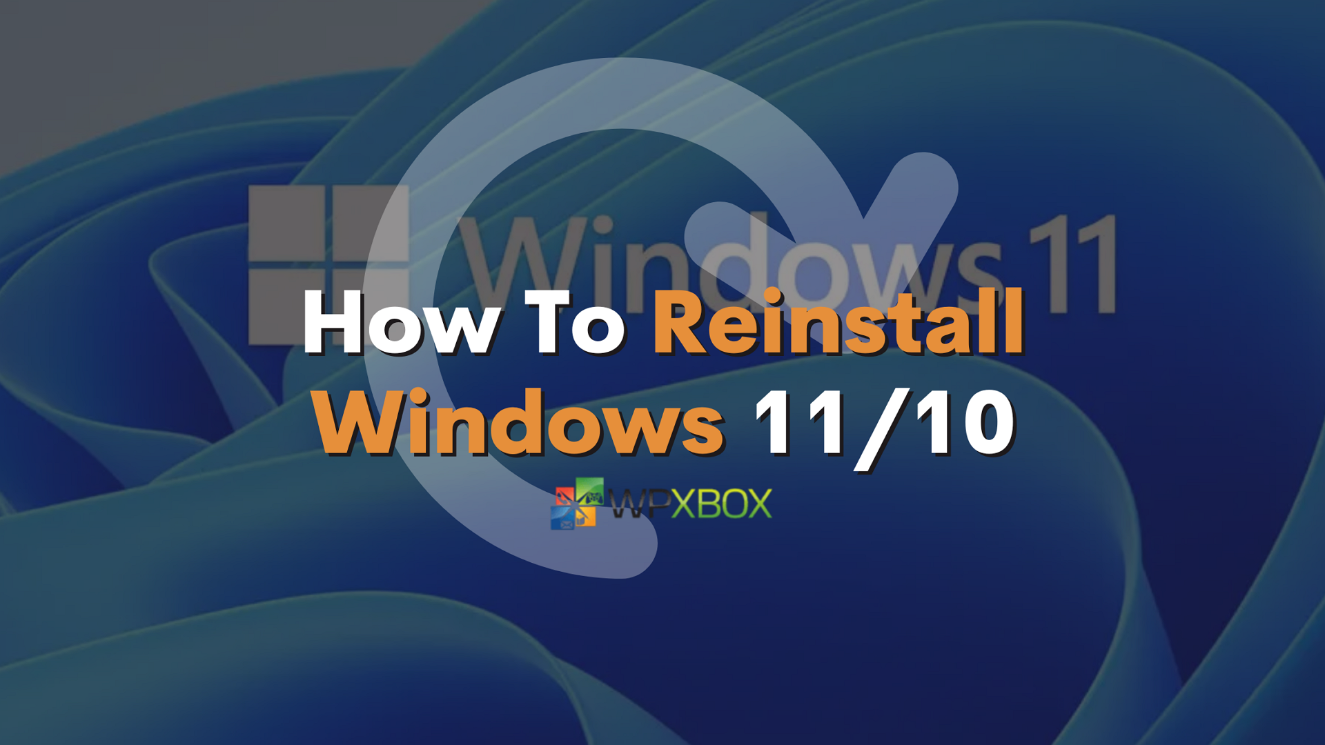How To Reinstall Windows 1110 Complete Guide 5850
