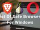 List of Safe Browsers for Windows 11/10 (Privacy-Focused)