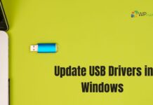 Update USB Drivers in Windows