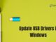 Update USB Drivers in Windows