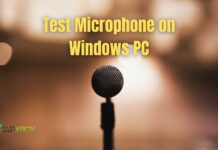 Test Microphone on Windows PC