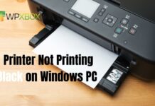Printer Not Printing Black on Windows PC