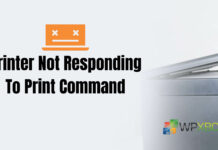 Printer Not Responding To Print Command