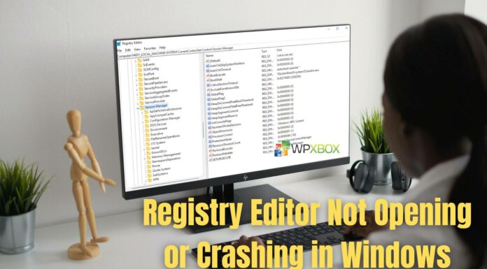 Fix Registry Editor Not Opening or Crashing in Windows