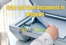 Scan and Save Documents in Windows