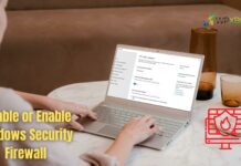Disable or Enable Windows Security Firewall