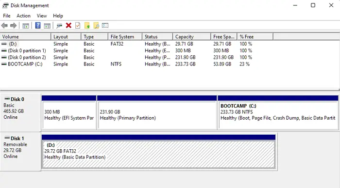 Find SD Card Driver Letter Disk Management