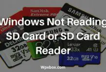 Windows Not Reading SD Card or SD Card Reader