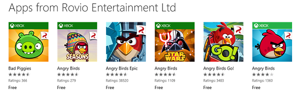 Angry Birds Free Rovio Windows Phone