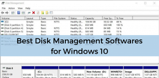 Disk Management Tools Windows