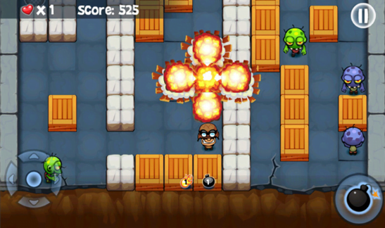 Bomberman vs Zombies : Windows Phone Game Review